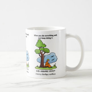 Unter der Baum-Tasse Kaffeetasse