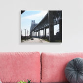 Unter der Brücke Leinwanddruck (Insitu (Wohnzimmer))