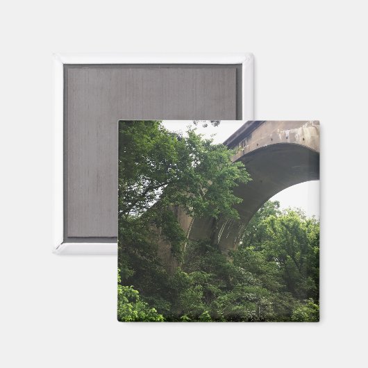 unter der Brücke Magnet (Vorderseite/Rückseite)