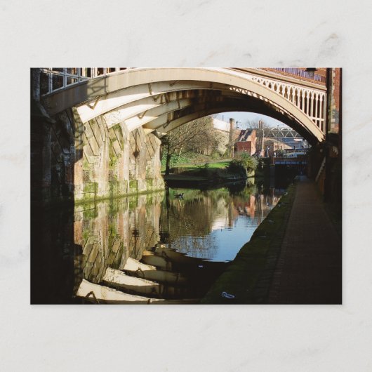 Unter der Brücke Postkarte (Vorderseite)