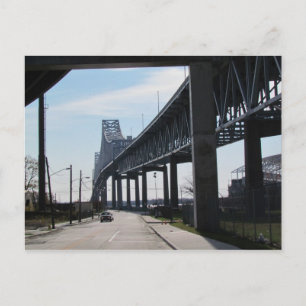 Unter der Brücke Postkarte