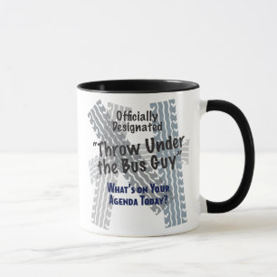 Unter der Bus-Wecker-Tasse Tasse