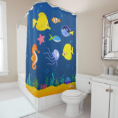 Unter der duschvorhang (Beispiel)