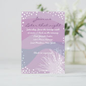 UNTER DER EINLADUNG VON Bar Mitzvah ÜBER DAS MEER (Stehend Vorderseite)