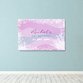 UNTER DER EINLADUNG VON Bar Mitzvah ÜBER DAS MEER Leinwanddruck (Insitu (Holzboden))