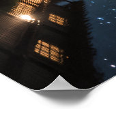 Unter der Embrace der Milchstraße Poster (Ecke)