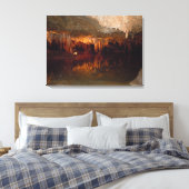 Unter der Erde in Luray VA. Leinwanddruck (Insitu (Schlafzimmer))