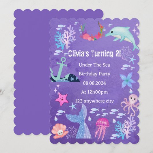 UNTER DER ERSTEN EINLADUNG (Vorne/Hinten)