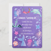 UNTER DER ERSTEN EINLADUNG (Vorderseite)