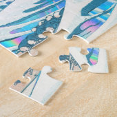 unter der großen irisierenden Welle von Kanagawa Puzzle (Seite)