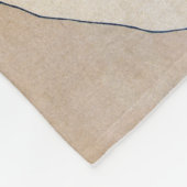 Unter der großen Welle von Kanagawa Fleecedecke (Ecke)