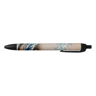 Unter der großen Welle von Kanagawa Kugelschreiber