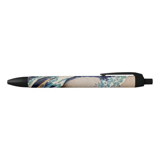Unter der großen Welle von Kanagawa Kugelschreiber (Oberseite)