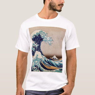 Unter der großen Welle vor Kanagawa T-Shirt