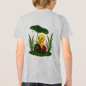 Unter der grünen Canopy Tri-Blend Shirt (Rückseite)