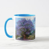 Unter der Jacaranda-Tasse Tasse (Links)