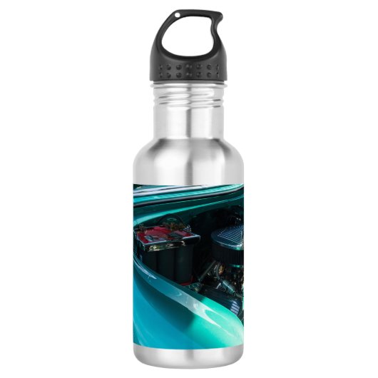 Unter der Kapsel Wasser Edelstahlflasche (Vorderseite)