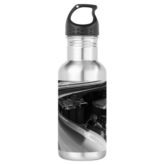 Unter der Kapsel Wasser Edelstahlflasche (Vorderseite)