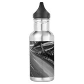 Unter der Kapsel Wasser Edelstahlflasche (Links)