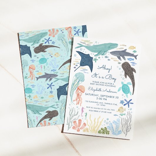 Unter der Kinderdusche des Meeres Einladung