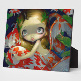 Unter der Koi-Ebene Fotoplatte