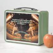 Unter der "L"-Metalldose Metall Brotdose (Beispiel)