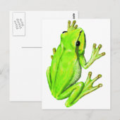 UNTER DER LEAF POSTKARTE (Vorne/Hinten)