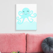 Unter der Leinwand Meer/Oktopus Art (Insitu (Wohnzimmer))