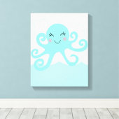 Unter der Leinwand Meer/Oktopus Art (Insitu (Holzboden))