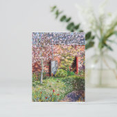 Unter der Magnolia Postkarte (Stehend Vorderseite)