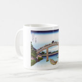 Unter der Mannenbrücke in Fukagawa Kaffeetasse (Vorderseite Links)