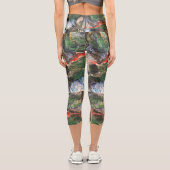 Unter der Märchenserie "Sea Fairy" in grün Capri Leggings (Rückseite)