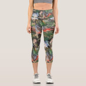 Unter der Märchenserie "Sea Fairy" in grün Capri Leggings (Vorderseite)