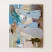 Unter der Markise Joaquín Sorolla Puzzle (Vertikal)