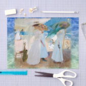 Unter der Markise Joaquín Sorolla Seidenpapier (Handwerk)