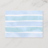 Unter der Meeresdusche Boy Books für Baby Begleitkarte (Rückseite)