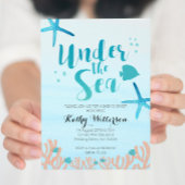 Unter der Meeresdusche Einladung