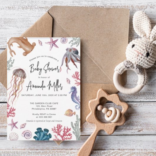 Unter der Meeresdusche Save The Date