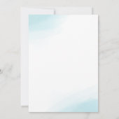 Unter der Meereskugel Kinder gemeinsame Einladung  (Rückseite)