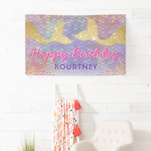 Unter der Meeresmeermedaille zum Geburtstag Banner (Insitu)