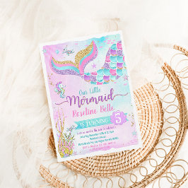 Unter der Meeresmeermedaille zum Geburtstag Einladung