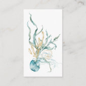 Unter der Meeresqualle Baby Dusche Danke Karte (Rückseite)