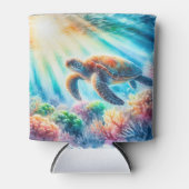 Unter der Meeresschildkröte Dosenkühler (Vorderseite)