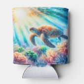 Unter der Meeresschildkröte Dosenkühler (Rückseite)