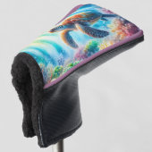 Unter der Meeresschildkröte Golf Headcover (3/4 Vorderseite)
