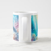 Unter der Meeresschildkröte Jumbo-Tasse (Rückseite)