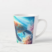 Unter der Meeresschildkröte Milchtasse (Rechts)