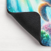 Unter der Meeresschildkröte Mousepad (Ecke)