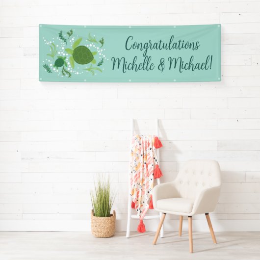 Unter der Meeresschildkrötendusche Banner (Insitu)