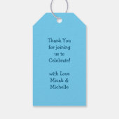 Unter der Meeresschildkrötendusche Geschenkanhänger (Rückseite)